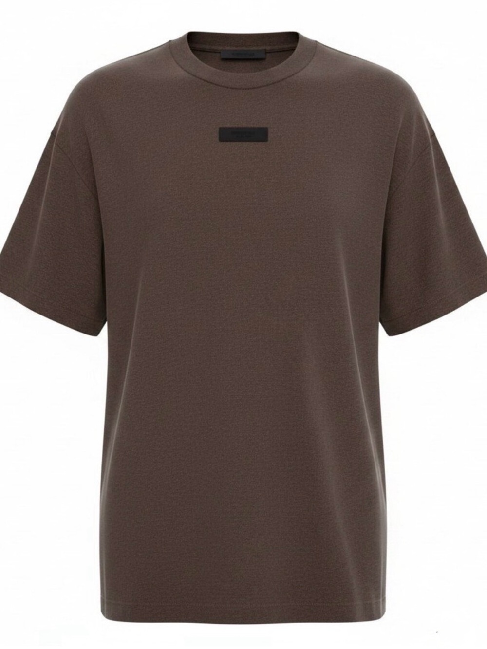 Fear Of God Essential Brown Heavyweight Cotton Blend Streetwear T-shirt Size XL
